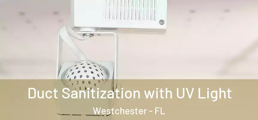 Duct Sanitization with UV Light Westchester - FL